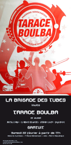 La Brigade des Tubes invite Tarace Boulba