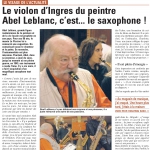 La Voix du Nord - Abel Leblanc
